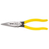 Klein Tools Heavy-Duty Long-Nose Side Cutting Crimping Plier 8"