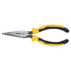 Klein Tools Yellow/Black Long-Nose Side Cutting Plier 6"