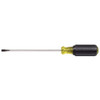Klein Tools Black Cabinet Tip Screwdriver 7.75" With Round Shank 4''