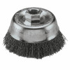Bosch 3 Inch Wheel Diameter 5/8 Inch -11 Arbor Carbon Steel Crimped Wire