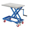 Vestil Mechanical Scissors Cart, Hand Crank 330 Lbs Capacity