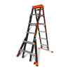 Little Giant Ladders Select Step 6 To 10 Ft Fiberglass Adjustable Step Ladder