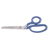 Klein Tools Carbon Steel Blue Coating Bent Trimmer 9" W/Large Ring