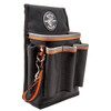 Klein Tools Tradesman Pro 6-Pocket Black Tool Pouch