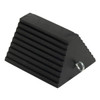Vestil  Rwc-8 Molded Rubber Wheel Chock With Eye Bolt