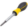 Stanley 6-Way Screwdriver, Multi-Bit