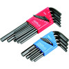 Eklind 22-Piece Fractional/Metric Hex-L Key Combo Set