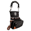 Klein Tools Tradesman Pro 9-Pocket Black Tool Pouch