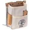 Klein Tools 5-Pocket Natural Canvas Tool Pouch