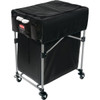 Rubbermaid Commercial Small Cover For 4-Bushel Collapsible X-Cart (Black)
