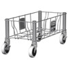 Rubbermaid Commercial Slim Jim 100 Lb Stainless Steel Single Dolly (2-Pack)
