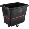 Rubbermaid Commercial 1000 Lb Capacity Utility Cube Truck (Black)