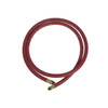 Steelman 5-Foot Rubber Air Hose With 1/4 Inch Nps And 3/8-Inch -24 Brass Fitting