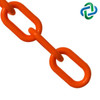 Mr. Chain 1 Inch X 25 Ft. Traffic Orange Plastic Barrier Chain