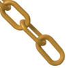 Mr. Chain 2 Inch X 25 Ft. Gold Plastic Barrier Chain