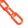 Mr. Chain 2 Inch X 25 Ft. Traffic Orange Heavy Duty Plastic Barrier Chain