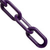 Mr. Chain 2 Inch X 25 Ft. Purple Heavy Duty Plastic Barrier Chain