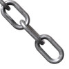 Mr. Chain 1 Inch X 100 Ft. Silver Plastic Barrier Chain