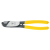 Klein Tools Yellow Coaxial Cable Cutter 8.25" With Plastic Handle
