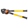 Klein Tools Yellow Heavy-Duty Ratcheting Cable Cutter 28"
