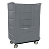 Royal Basket Trucks 48 Cubic Foot Bulk Poly Truck 48 X 28 X 61 X 68 1/2 , Gray