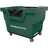Royal Basket Trucks 26.5 Cubic Foot Mail Truck, Green, With Cardboard Only Decal