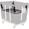 Royal Basket Trucks Spring Lift For 14 Bushel Basket Truck, Black