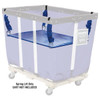 Royal Basket Trucks Spring Lift For 20 Bushel Basket Truck, Blue