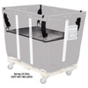 Royal Basket Trucks Spring Lift For 24 Bushel Basket Truck, Black