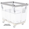 Royal Basket Trucks Spring Lift For 24 Bushel Basket Truck, White