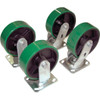 Vestil 3084 Lb Poly-On-Steel Caster Kit 8" X 2"