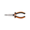 Klein Tools Long Nose Pliers, Slim Side Cut, 7 Inch
