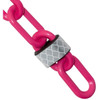 Mr. Chain 2 Inch X 25 Feet Safety Pink Reflective Plastic Barrier Chain