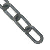 Mr. Chain 1 Inch X 100 Feet Slate Gray Plastic Barrier Chain