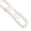 Mr. Chain 3 Inch X 25 Feet White Plastic Barrier Chain