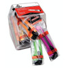 American Safety Razor 66-0456 18mm 8pt Neon Snap Off Knife Bucket, Package Of 25