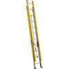 Louisville Ladder Fe4200hd 20 Ft. 375 Lb. Fiberglass 20-Step Extension Ladder