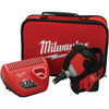 Milwaukee M12 12-Volt Lithium-Ion Cordless Palm Nailer Kit