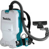 Makita 18v X2 Lxt 1.6 Gal. HEPA 6.0 Ah Li-Ion Brushless Cordless Backpack Vacuum