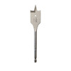 Milwaukee, 1-1/8 " X 6 " High Speed Steel Flat Wood Borin Bit