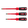 Milwaukee 3-Piece 1000v Insulated Steel Screwdriver Set
