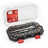Husky 3/8 In. Drive Ratchet Sae/Metric Standard Socket Set