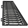 Milwaukee 15-Piece Metric Ratcheting Combination Wrench Set