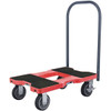 Snap-Loc 1500 Lb. Capacity All-Terrain Professional E-Track Push Cart Dolly (Red)
