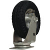 Snap-Loc Air-Ride 6 In. Pneumatic Swivel Plate Caster W/ 300 Lb. Load Rating