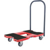 Snap-Loc 1200 Lb. Capacity Professional E-Track Push Cart Dolly (Red)