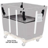 Royal Basket Trucks 16 Bushel Spring Lifts ,white