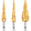 Dewalt 3 Piece Impact Ready Step Drill Bit Set