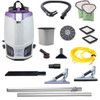 ProTeam Gofit 6 Plus Comm Backpack 6 Qt. 120 V W/ Problade & Carpet Tool Kit