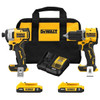 DeWalt Atomic 20v Max Brushless COMPACT Drill/Driver And Impact Driver Combo Kit